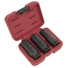 Sealey SX319 Weighted Impact Socket Set 1/2"Sq Drive 3pc