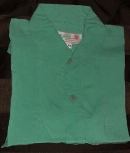 Camisa de seda para niños talla L, verde de alta calidad - Imagen 1 de 2