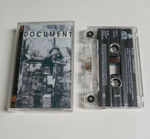 R.E.M. DOCUMENT CASSETTE TAPE I.R.S. UK 1987 - Picture 1 of 1