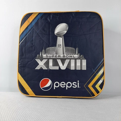 Super Bowl 48 XLVIII NFL Welcome Bag Seat Cushion Earmuffs NY NJ  2014 Lot Cover