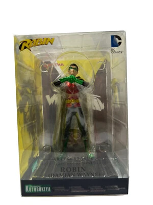 KOTOBUKIYA DC Comics New 52 ROBIN Damian Wayne ArtFX+ Statue  #13 - Image 1 of 4