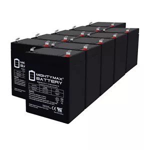 Mighty Max 12V 2.9AH F1 Replaces Invacare Reliant RPL450-1 Patient Lift - 10Pack - Picture 1 of 6