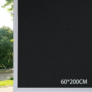 Verdunkelungsfolie UV-Schutz Fenster Folie Sonnenschutz Sichtschutzfolie60 x 200 - Bild 1 von 15