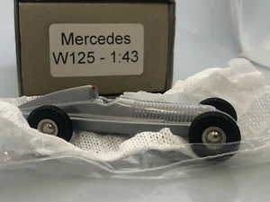 🔴 Möbius Berlin Mercedes W125 Racer Diecast 1:43 Silver NIB ne Märklin - Picture 1 of 4