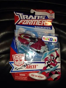 TRANSFORMERS ANIMATED ARCEE Botcon 2014 Signed Susan Sue Blu - Picture 1 of 1