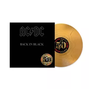 AC/DC - Back in Black. 50th Ann. ed. (2024) LP Gold Vinyl - Bild 1 von 1