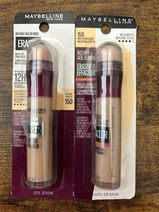 Maybelline #150 NEUTRALIZER Correttore Multiuso Gomma Riavvolgimento Instant Age Confezione da 2 - Foto 1 di 3