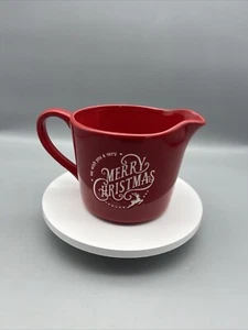 The Bakeshop - merry Christmas - Measure/Mixing Bowl - 5” Tall - Picture 1 of 9