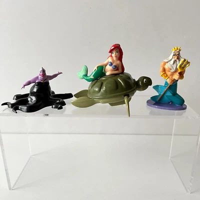 Disney La Sirenita Lote 3 Figuras de Acción Ariel Úrsula Rey Tritón Juguete para Niños Foto 1 de 4