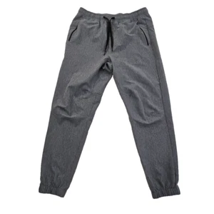 American Eagle Airflex + Joggers Men's M Tall (32x30) Grey Drawstring 3D Y2K LN - Picture 1 of 13