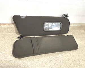 89-06 Ford RANGER SUNVISOR SET SUN VISOR SHADE PAIR SUNVISOR LH RH DARK GRAY OEM - Picture 1 of 3
