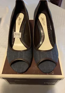 Lela Rose Navy Ariane Größe Schuhe 7 1/2 Neu im Karton 👠 - Bild 1 von 5