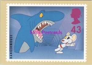 Postal con sello de oficina de correos - Dangermouse, programa de televisión animado para niños RR21180 - Imagen 1 de 2