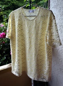 Shirt aus Spitze Gr. 48 - Bild 1 von 4