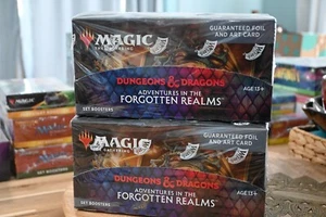 Magic: The Gathering D&D Adventures in the Forgotten Realms Factory Set Booster - Picture 1 of 3