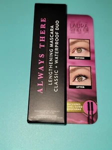 Laura Geller Always There Mascara Duo - 2 volle Größen / wasserdicht & klassisch - Neu mit Karton - Bild 1 von 5