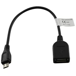 Data Cable Adapter Micro USB OTG for Samsung Galaxy S2 S3 S2 S5 Galaxy Note 3 - Picture 1 of 1