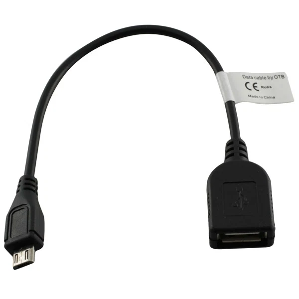 Data Cable Adapter Micro USB OTG for Samsung Galaxy S4 S5 Note 2 N7100 Note 3 - Image 1 of 1