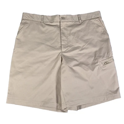 Pantalones cortos de golf Pebble Beach Performance cargo para hombre talla 36 beige 36x9,5" Foto 1 de 4