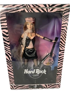 NEU Hard Rock Cafe Barbie Puppe 2004 Mattel G7915 Gitarre Rocker Barbie Sammler - Bild 1 von 13