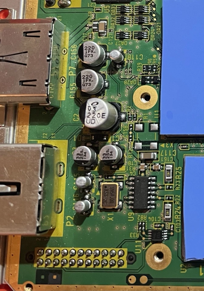 Gamecube DOL-001 Motherboard Capacitor Kit - Image 1 of 1