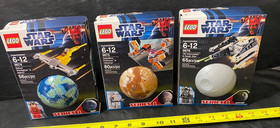 Star Wars Lego sets lot Planet Series 1 pre-owned 9674 9675 9676