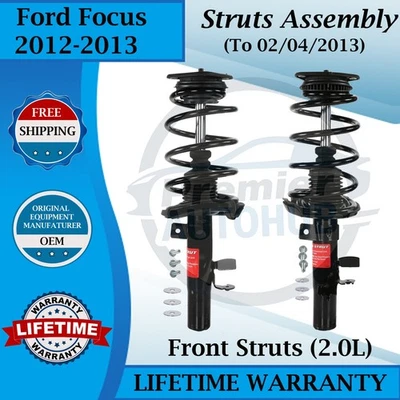 Puntales delanteros Monroe genuinos OEM para Ford Focus 2012-2013 2,0 L garantía de por vida Foto 1 de 4