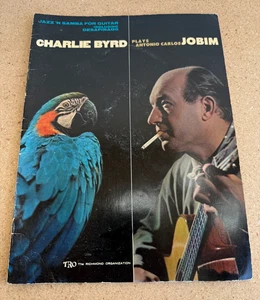 Charlie Byrd Plays Antonio Jobim Classical Guitar Rare Vintage Sheet Music Book - Picture 1 of 3