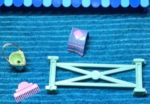 VTG 1990's Kenner Littlest Pet Shop Sparkling Horse Crystal Pony Accessories - Picture 1 of 4