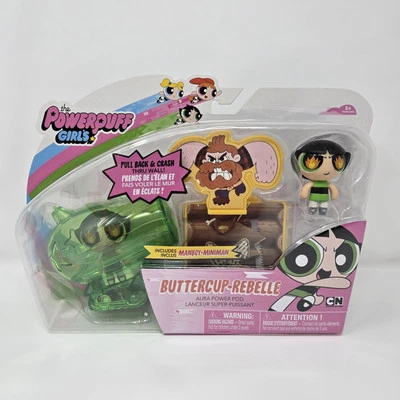 Powerpuff девочек лютик Rebelle фигурка Aura питания Pod Manboy мини-ман новый - Изображение 1 из 4