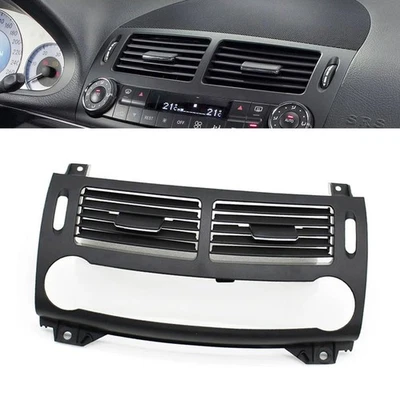 Front Center Air Vent Outlet Panel Cover For Mercedes Benz E-Class W211 2003-08 - Изображение 1 из 4