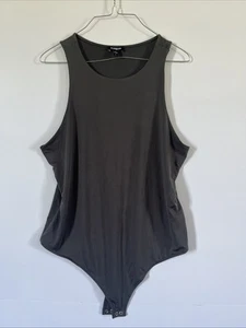 Express Grey Bodysuit XL - Picture 1 of 4