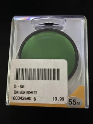 Promaster 55 mm Green (PO1) Filter Japan - Image 1 of 2