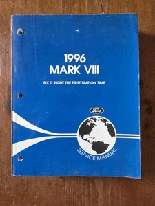 1996 Ford Lincoln Mark VIII Service Manual Factory Original OEM Guide Used Book - Bild 1 von 2