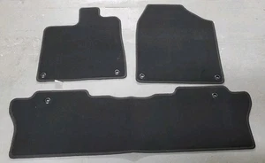 2016-22 Honda Pilot 83600-TG7-A000-NH900L Original OEM Floor Mats TG7 Black - Picture 1 of 5