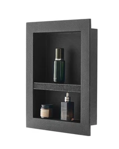 VEVOR Shower Niche 40.6 x 50.8 x 10.2 cm Recessed Wall Divider Shelf Bathroom - Picture 1 of 12