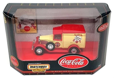 Matchbox 9cm Long Diecast 92464 - 1930 Ford Model A Valentine's Day Coca Cola - Image 1 of 4