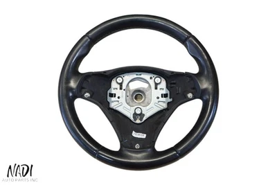 2008 - 2013 BMW E90 E92 E93 M3 LEATHER MANUAL TRANSMISSION STEERING WHEEL OEM - Image 1 of 4