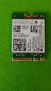 Intel Dual Band Wireless AC 7265NGW FRU:00JT464 Wi-Fi adapter + Bluetooth 4.0 - Zdjęcie 1 z 2