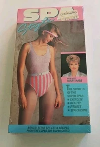 Spa Style VHS SEALED McGraw Hill NO BARCODE Mary Hart RARE! VTG - Picture 1 of 7