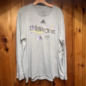 Adidas St. Bonaventure Bonnies Basketball Team Issued Langarm Herren XL T-Shirt - Bild 1 von 5