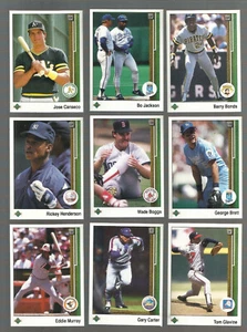 AWESOME lot of 500+ 1989 UPPERDECK  baseball cards with STARS and HALL of FAMERS - Picture 1 of 1