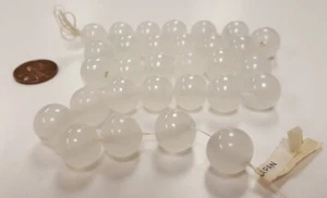 30 ALABASTRO DE VIDRIO MARCA CEREZA JAPONESA DE COLECCIÓN 14mm. CUENTAS REDONDAS SUAVES 4714 - Imagen 1 de 3