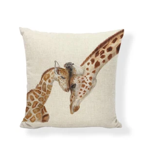 Cartoon Giraffe Decorative Cushion Cover Home Decoration - Picture 1 of 2