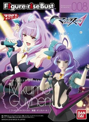 BANDAI Figure-rise Bust MIKUMO GUYNEMER Model Kit Macross Delta NEW from Japan - Image 1 of 4