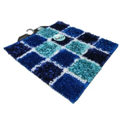 Batex WC Vorleger Toilettenvorleger Badematte Bad Teppich 60x60cm Halma - Bild 1 von 4