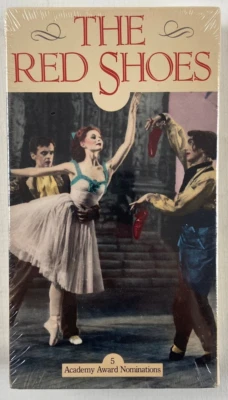 The Red Shoes 1948 (VHS 1989) sealed British drama film in color Foto 1 de 2