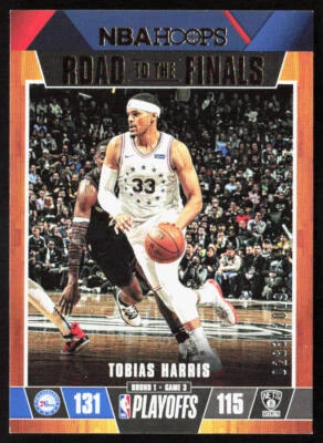 2019-20 Panini NBA Hoops Tobias Harris Road to the Finals Round 1 /2019 #17 - Image 1 of 2