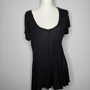 Neu mit Etikett Damen schwarz RXB Tunika Oberteil Large - Bild 1 von 10