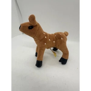 Folkmanis Dedo Marioneta Ciervo Cervatillo Marrón Peluche Bebé Cierva 5" Peluche Teatro - Imagen 1 de 9